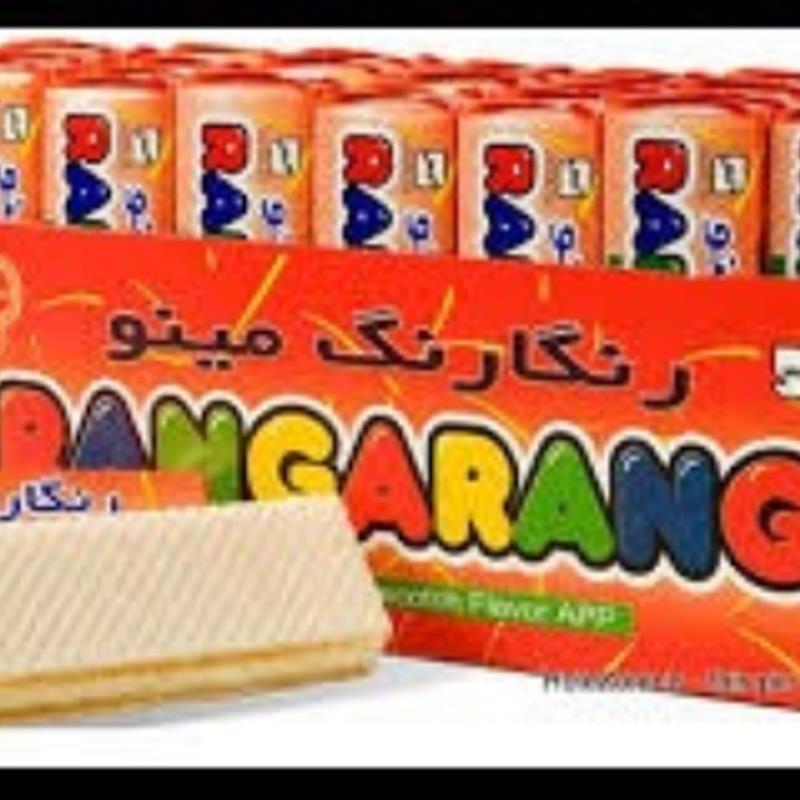 ویفر رنگارنگ 35 عددی برند: مینو